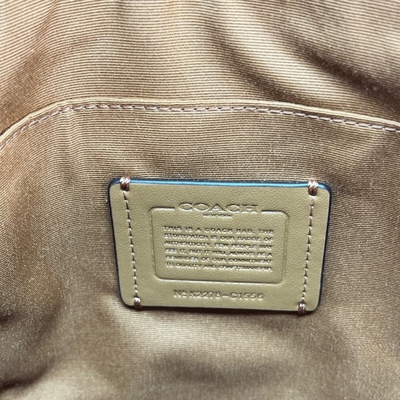 Coach Rowan File Crossbody Bag - Ice Purple - New with cosmetic defects - Picture 8 of 12